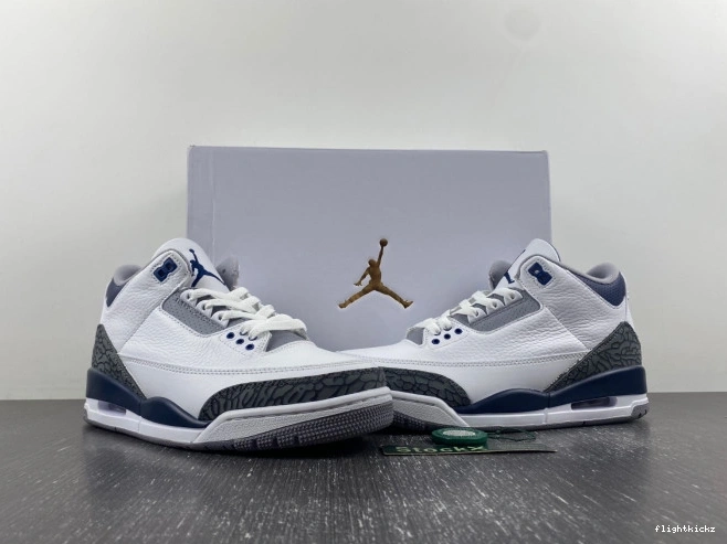 Jordan CT8532-140 Midnight Navy 3 Air 0905